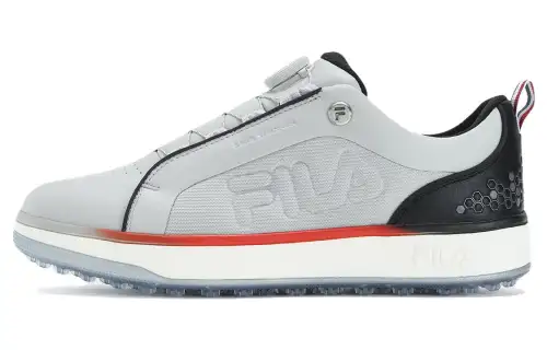 FILA Fila GF 1911 Trainer comfortable wear-resistant low-top golf shoes men's caviar gray