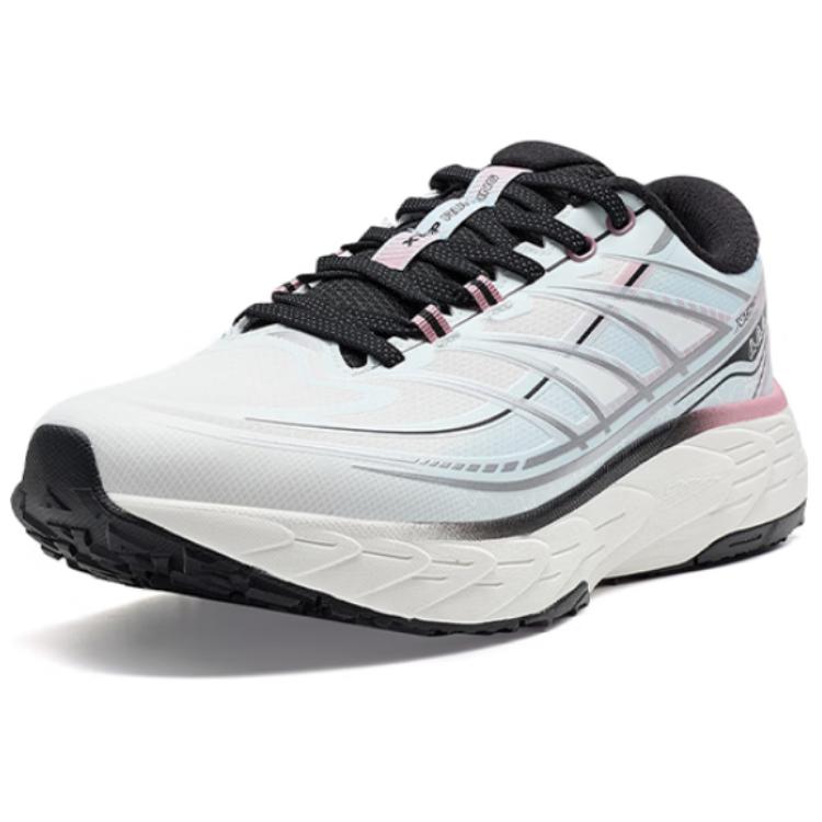 XTEP Cushioning Rebound Low top Running Shoes Women’s White Pink Blue