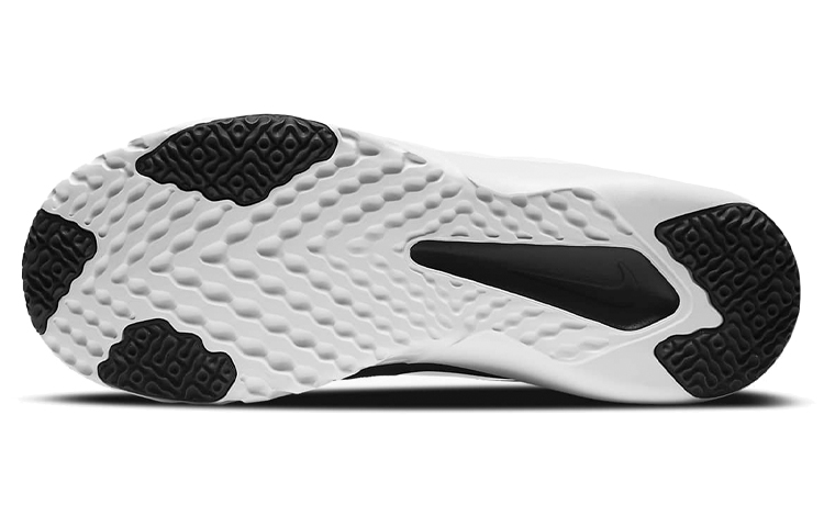 Мужские кроссовки Nike Renew Retaliation TR 2 (черно-белые) — Чёрный / белый — фото 6
