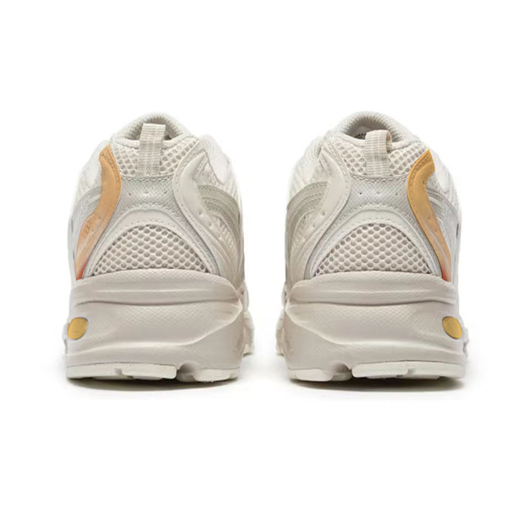 New Balance NB 530 Slip Resistant, Abrasion Resistant, Breathable Low top Running Shoes Unisex Milk Tea