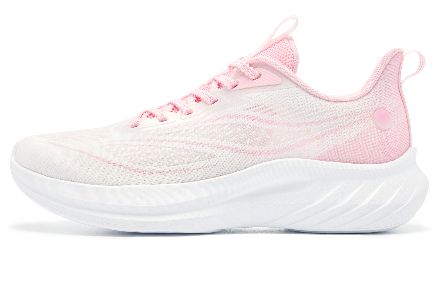 QIAODAN Light Speed 5.0LITE Low top Training Running Shoes Women’s White Pink