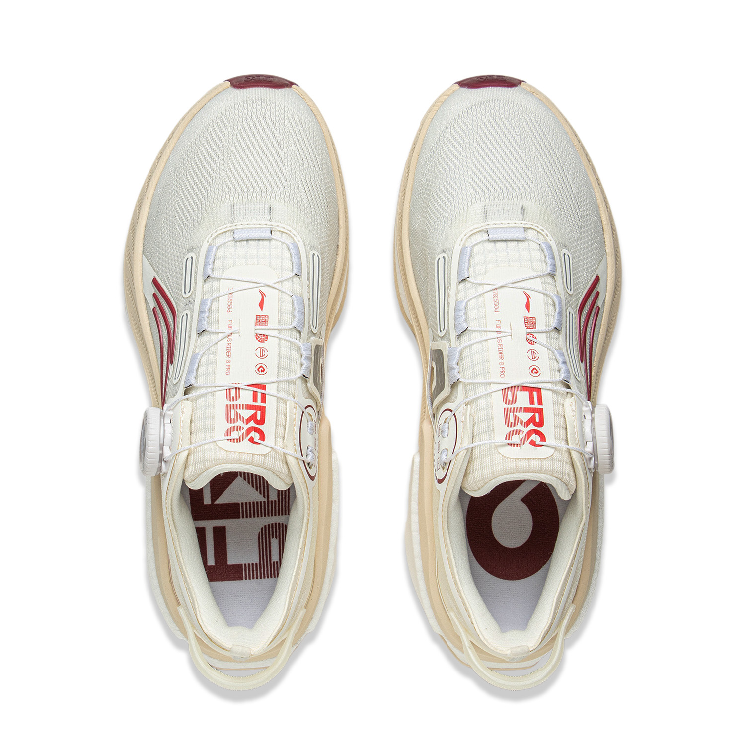 Li Ning Furious Rider 8 PRO Cushioning Slip Resistant Abrasion Resistant Lightweight Rebound Low top Carbon Plate