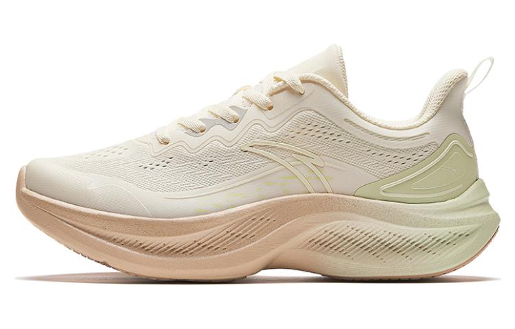Anta Crane Cloud Breathable Lightweight Low top Running Shoes Women's White Pink