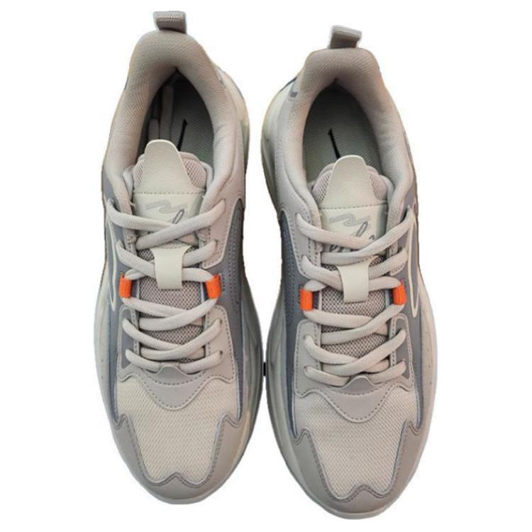 Erke Cushioning, Wear Resistant Low top Casual Running Shoes Men’s Gray