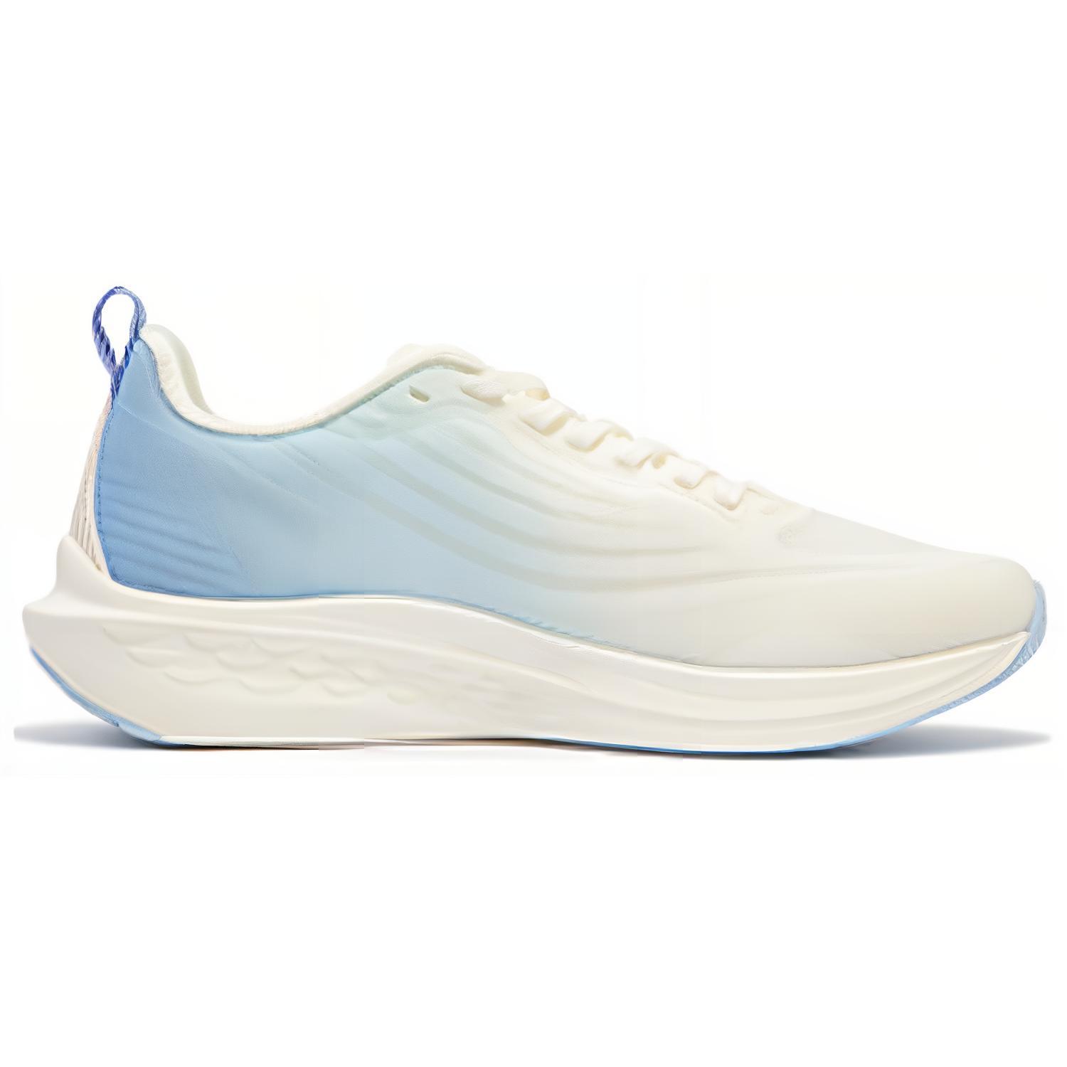 361° FlyFish 1 Comfortable Cushioning Abrasion Resistant Low top Running Shoes Men’s White Blue