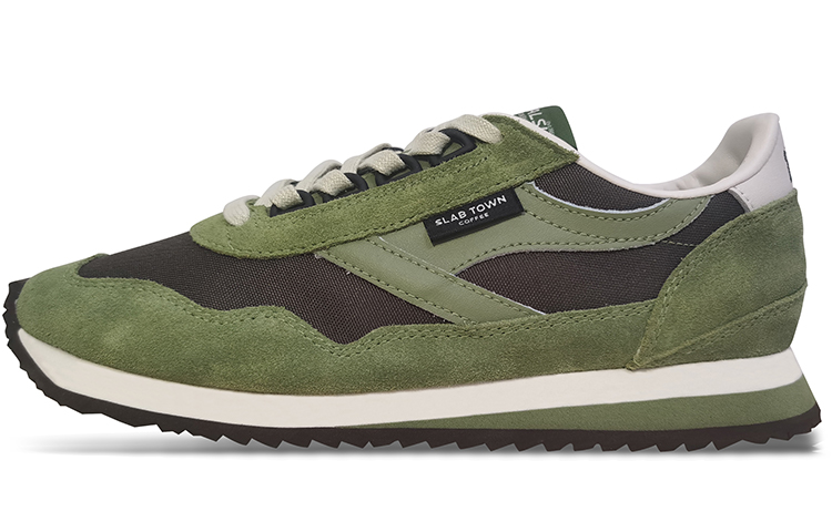 Slab Town x Norman Walsh Vintage Leather, Nylon Cushioning Slip Resistant Abrasion Resistant Lightweight