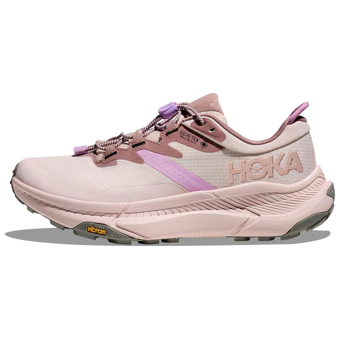 HOKA ONE ONE Transport Slip Resistant Abrasion Resistant Low top Running Shoes Women’s Pearl Powder