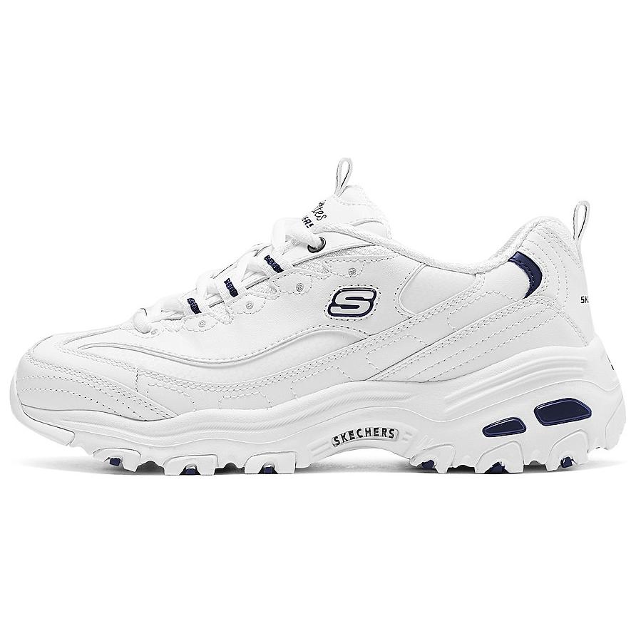 Женские кроссовки Skechers D'LITES 1.0 (белые)