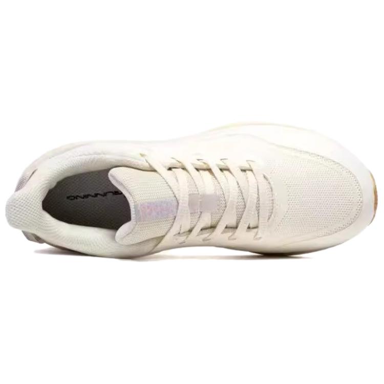 361° Abrasion Resistant Slip Resistant Low top Casual Running Shoes Women’s White Purple