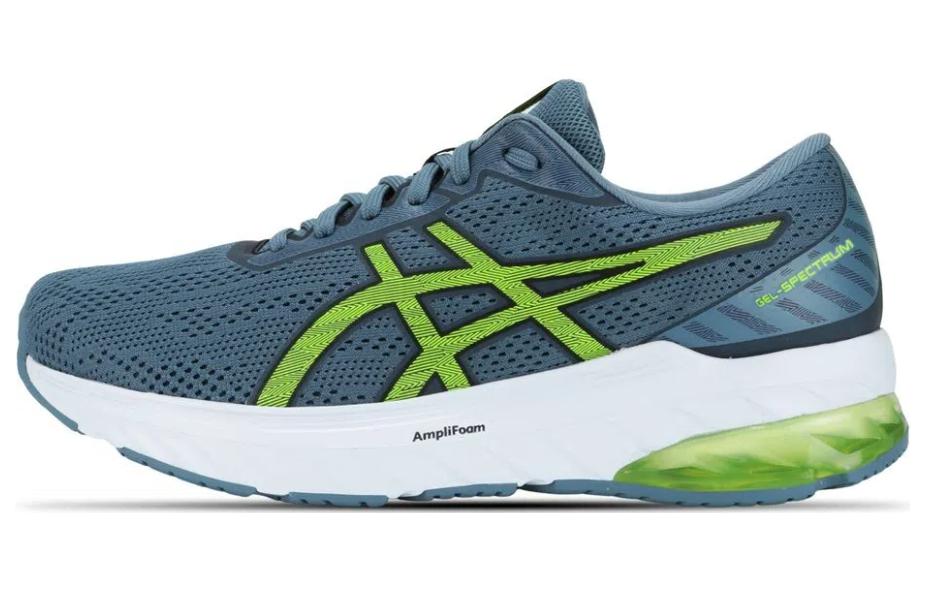 Asics Gel Spectrum Comfortable Low top Running Shoes Men's Gray Green