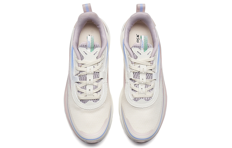 XTEP Textile, Synthetic Leather Cushioning Slip Resistant Abrasion Resistant Breathable Lightweight Low top