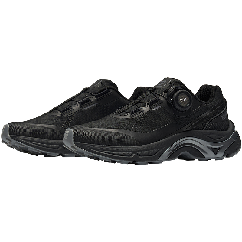 K·SWISS Textile, Synthetic Leather Low top Running Shoes Women’s Black
