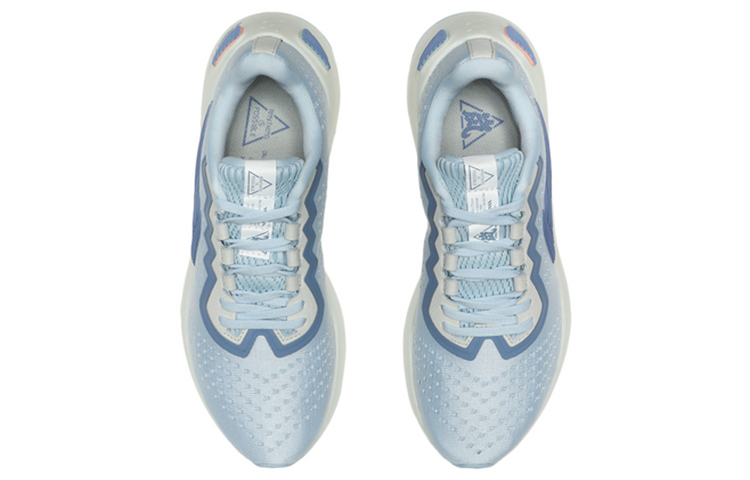 Li Ning Arashi Integrated Fabric Slip Resistant Abrasion Resistant Low top Running Shoes Women’s Sky Blue