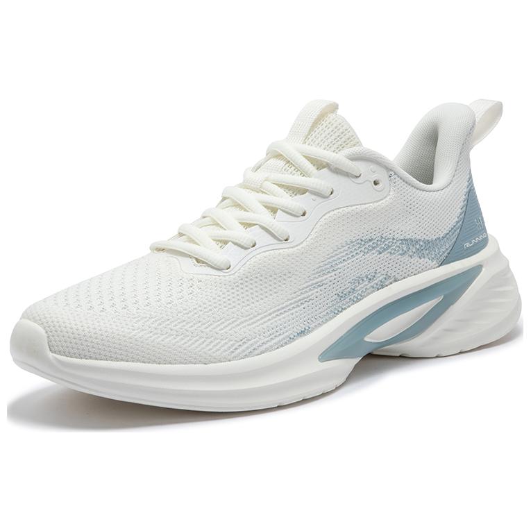 361° Cushioning Slip Resistant Abrasion Resistant Low top Casual Running Shoes Men’s White Blue