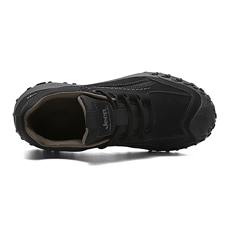 Jeep Wear resistant And Lightweight Low top Outdoor Shoes Men’s Black