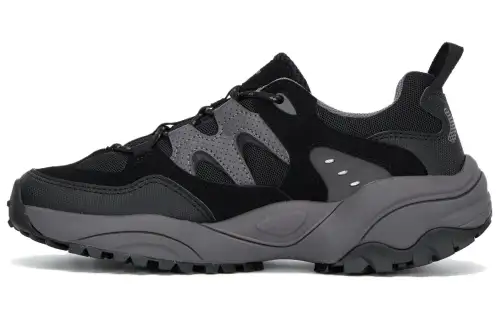 THE NORTH FACE Sierra Cushioning Slip Resistant Abrasion Resistant Breathable Low top Outdoor Shoes Unisex Black Gray