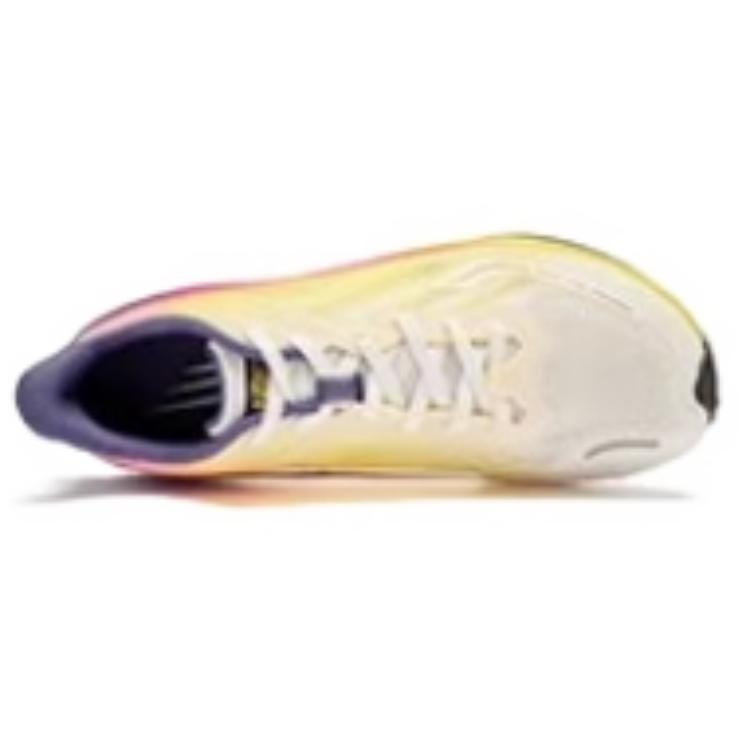 QIAODAN Flying Shadow 5.0 Fabric Cushioning Slip Resistant Support Low top Casual Running Shoes Men’s Yellow Purple