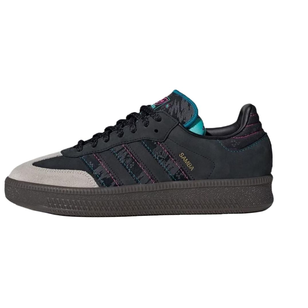 Кеды adidas originals SAMBA XLG (черные)