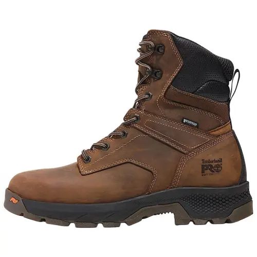 Timberland TiTan Waterproof, Abrasion Resistant, Slip Resistant Short Outdoor Boots Men's Brown