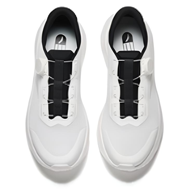 CHAOJIANTA Breathable Lightweight Breathable And Lightweight Low top Casual Running Shoes Men’s White