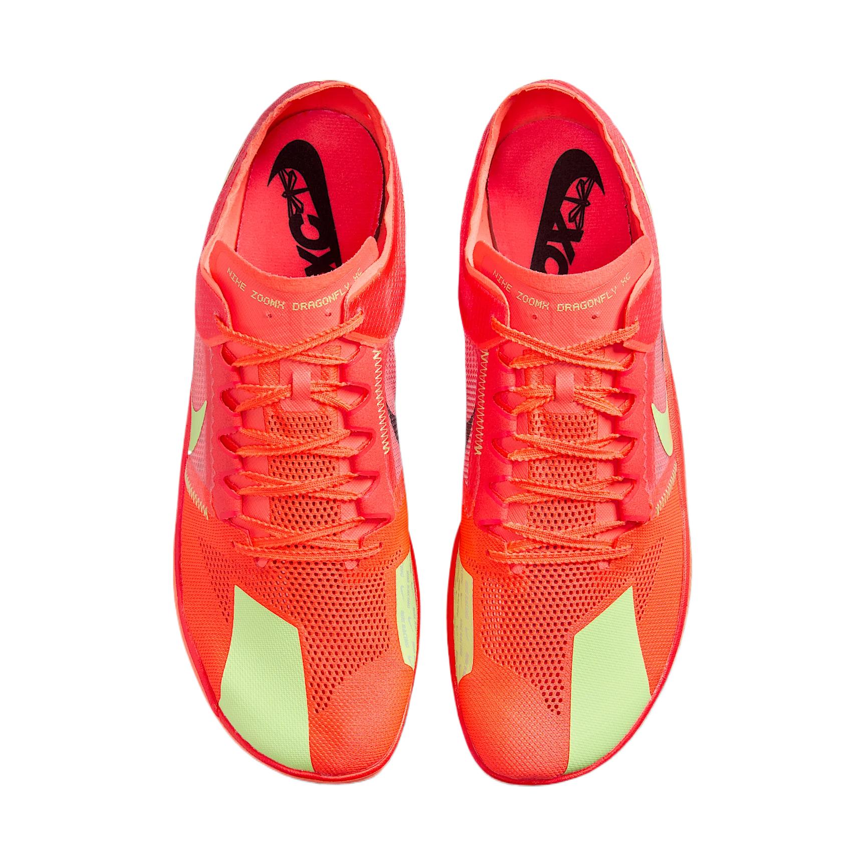 Nike ZoomX Dragonfly Xc Hyper Orange Bright Crimson Mint Foam Lime Blast