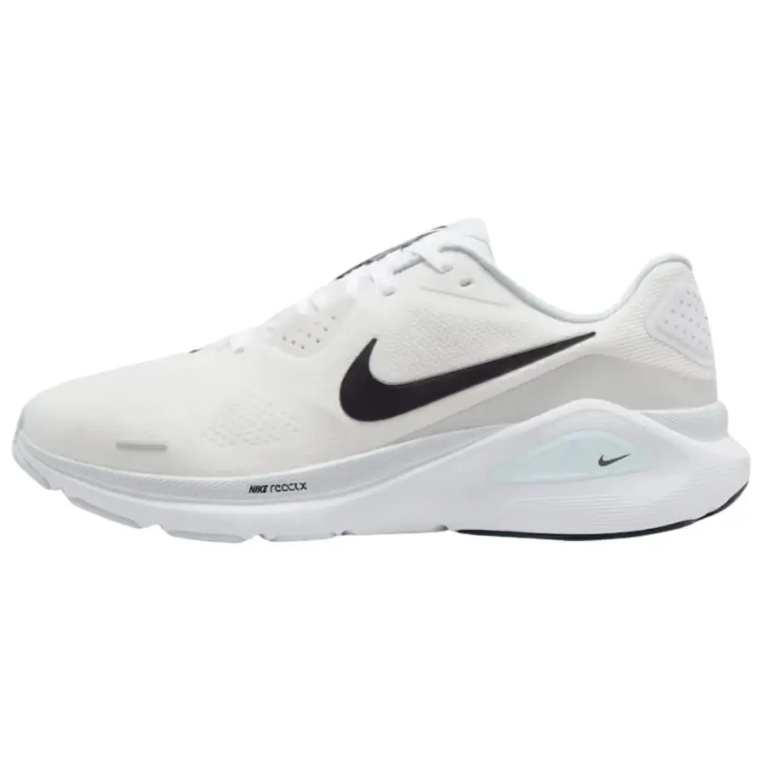 Nike Zoom Structure 26 Breathable Low top Running Shoes Women's White Black