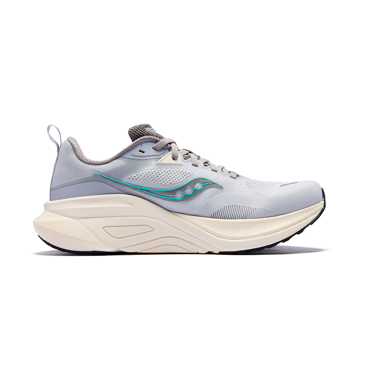 Saucony Slip Resistant Abrasion Resistant Slip Resistant Abrasion Resistant Low top Casual Running Shoes Men’s Gray
