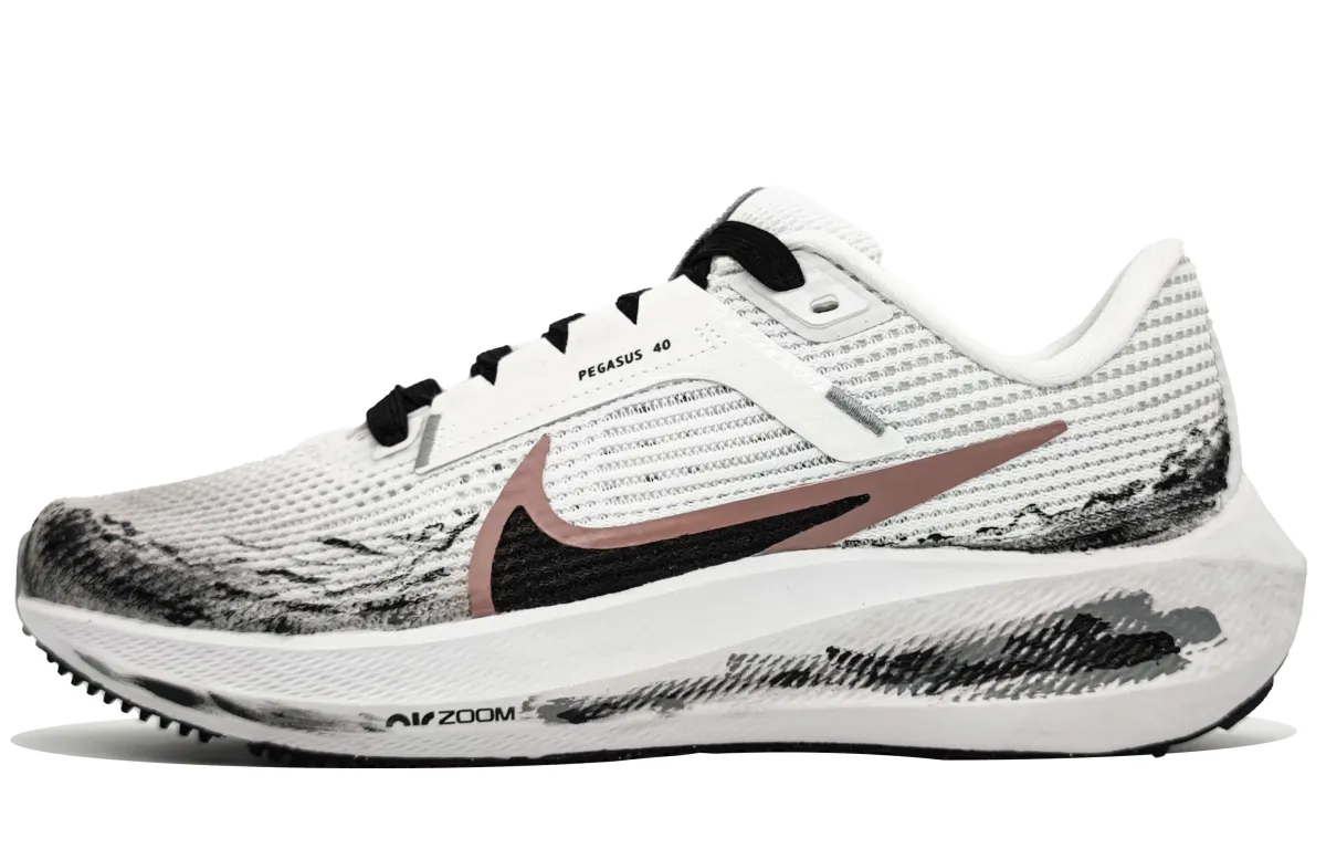 Nike Air Zoom Pegasus 40 Abrasion Resistant Breathable Abrasion Resistant Breathable Low top Casual Running Shoes Men's