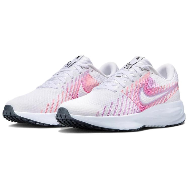 Nike RUN DEFY Breathable Low top Running Shoes Women’s White Pink