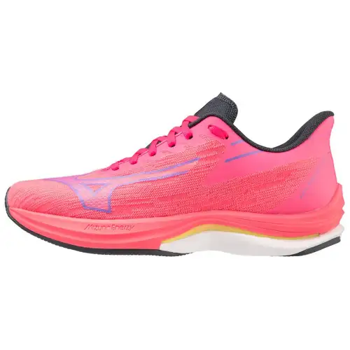 Mizuno Abrasion Resistant Breathable Abrasion Resistant Breathable Low top Marathon Running Shoes Women's Rose Red