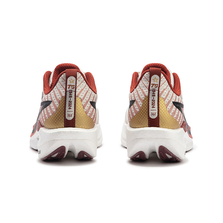361° Mesh Low top Running Shoes Unisex Rich Rusty Red