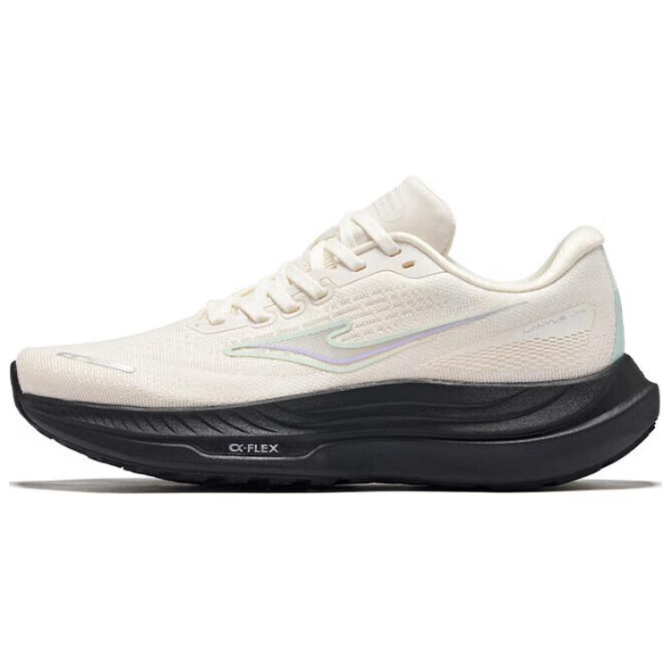 Erke Slip Resistant, Abrasion Resistant, Breathable Low top Casual Running Shoes Women’s White Black