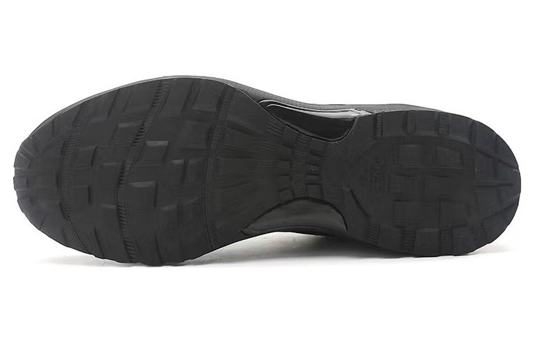 PEAK Textile, Synthetic Leather Slip Resistant Abrasion Resistant Low top Running Shoes Men’s Black
