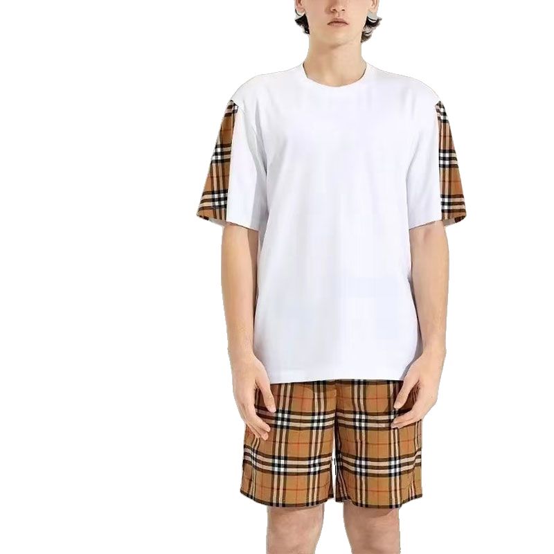 Футболка Burberry (белый) — фото 5