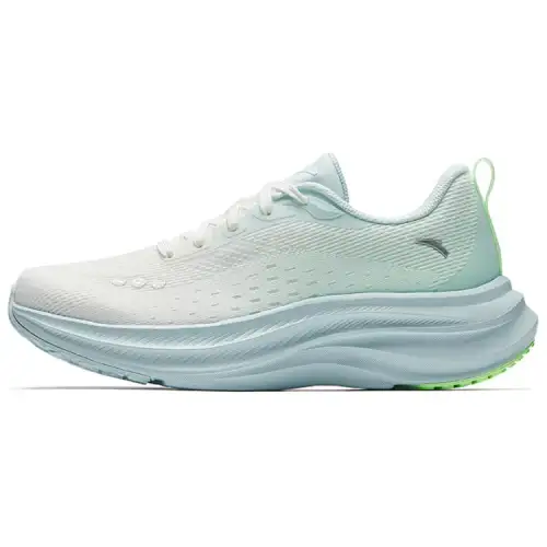 Anta Leaves 2.0 Slip Resistant Abrasion Resistant Low top Casual Running Shoes Women's White Green