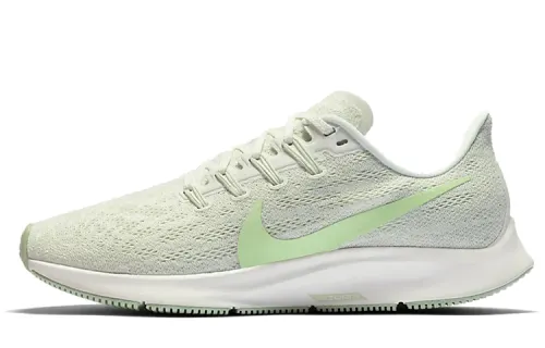 Nike Pegasus 36 marathon non-slip lightweight low-top running shoes for women light grass green
