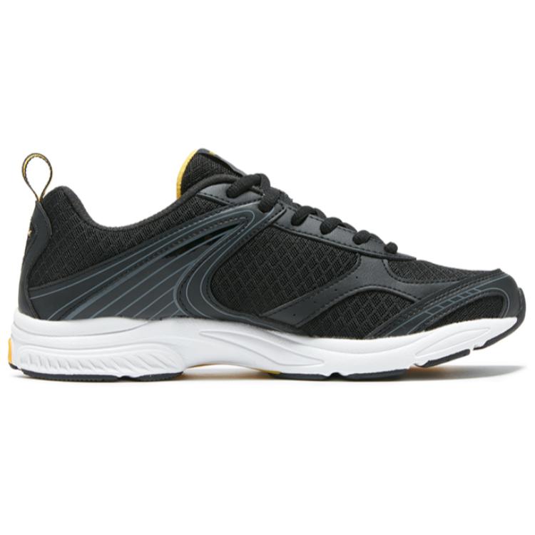 QIAODAN Abrasion Resistant Abrasion Resistant Low top Running Shoes Men’s Black Yellow