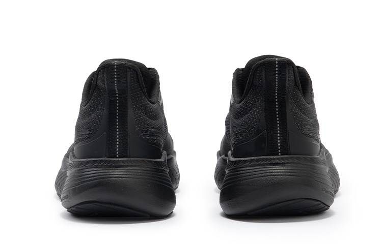 361° Cushioning Slip Resistant Abrasion Resistant Breathable Low top Running Shoes Men’s Black Gray