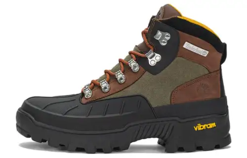 Timberland Vibram Crew Outdoor Boots Dark Brown