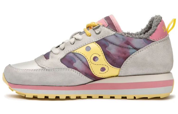 saucony Women's Jazz Triple 'Retro Mountain - Pink Yellow'