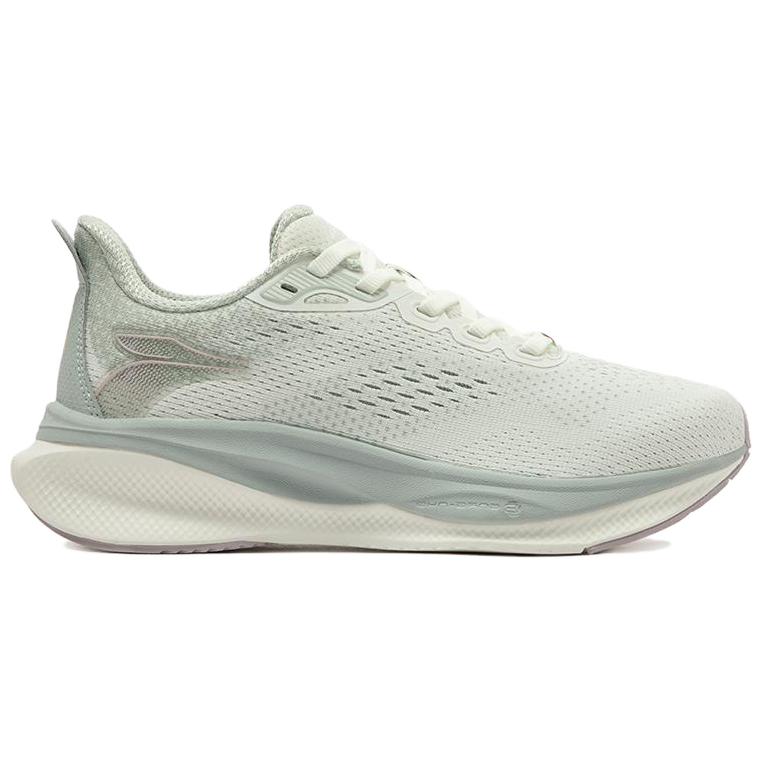 361° Slip Resistant And Abrasion Resistant Coverage Low top Sprint Running Shoes Women’s Gray Green