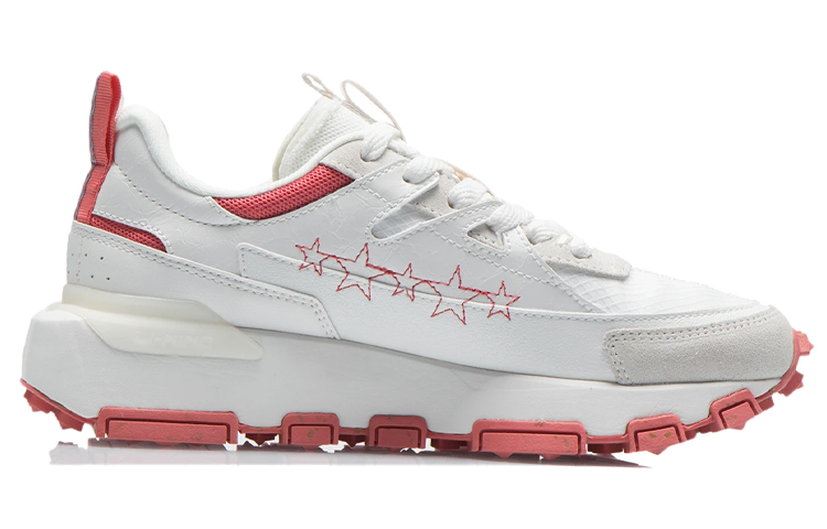 Li Ning Cushioning Low top Running Shoes Women’s White Red