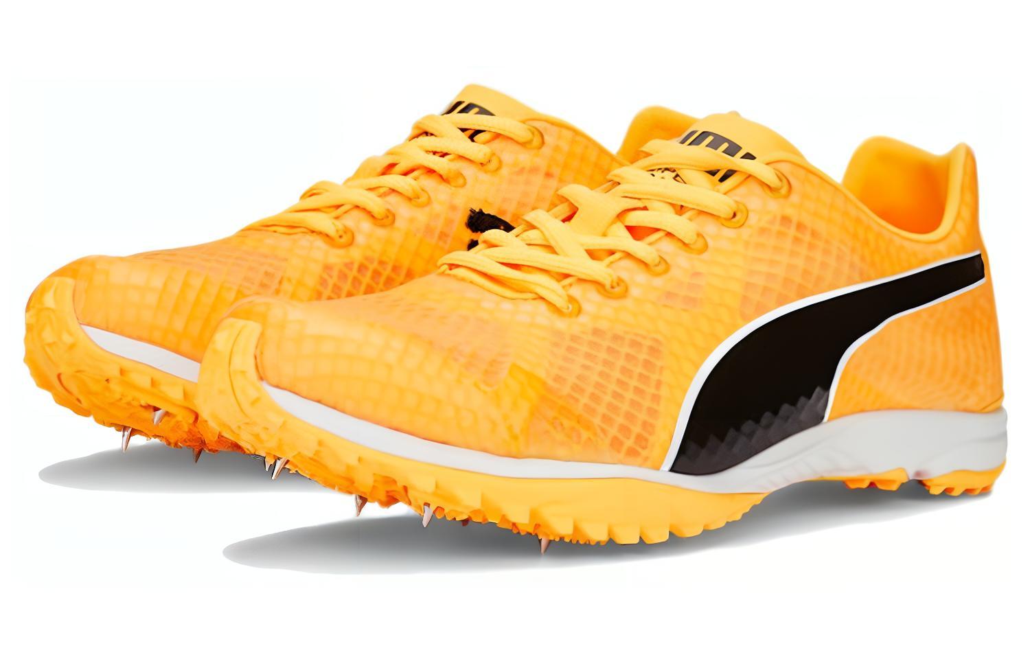 PUMA Sports Cushioning Abrasion Resistant Cushioning, Wear Resistant Low top / Men’s Yellow