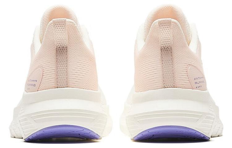Anta Light Cloud Fabric Cushioning Slip Resistant Low top Running Shoes Women’s White