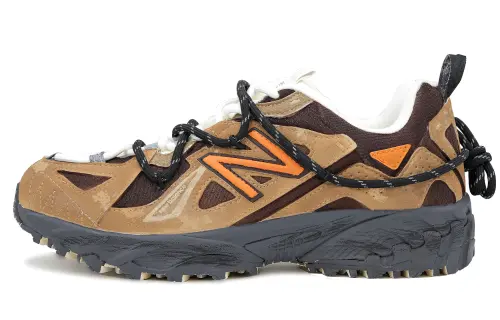 New Balance 610T Slip Resistant, Abrasion Resistant, Breathable Low top Outdoor Shoes Unisex Brown