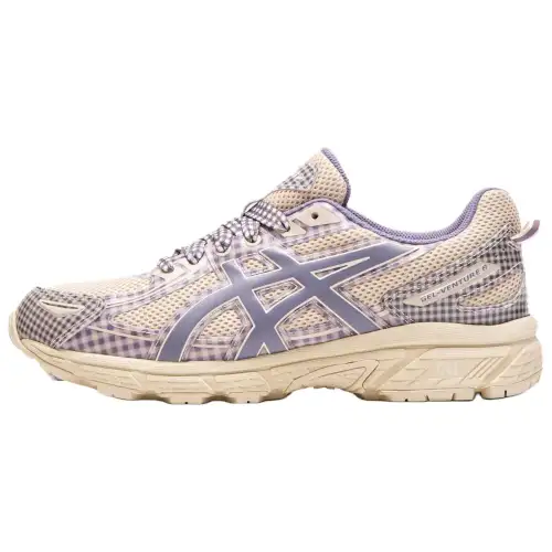 ASICS Gel Venture 6 Story Mfg. Vanilla Violet Quartz Gingham
