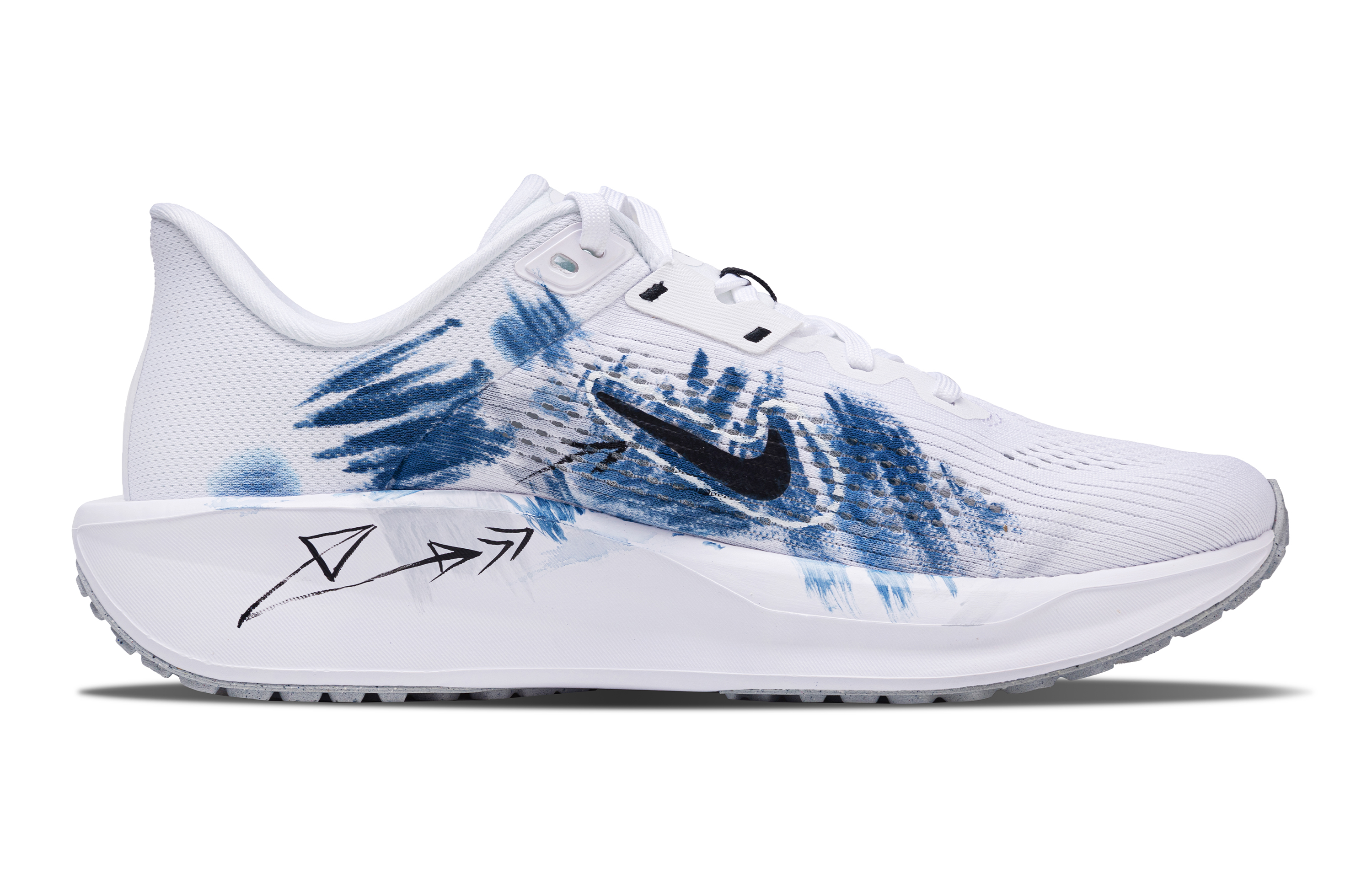 Nike Quest 6 Mesh Cushioning Breathable Lightweight Cushioning Breathable Lightweight Low top Casual Sprint