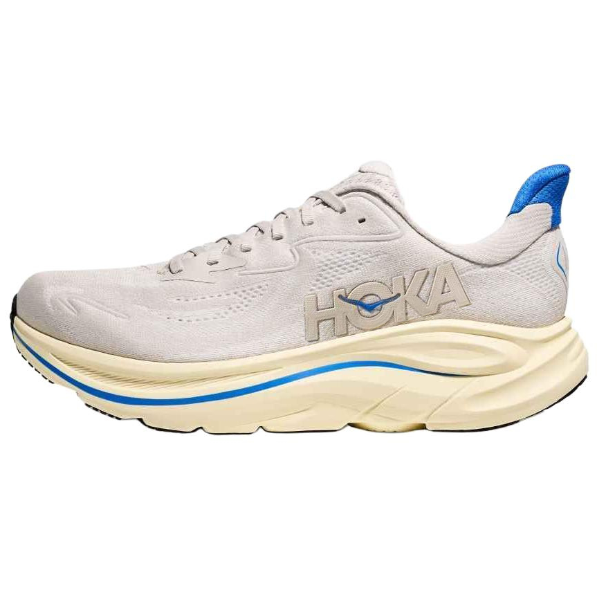 HOKA ONE ONE CLIFTON 10 Classic And Versatile Abrasion Resistant Breathable Casual Running Shoes Men’s Beige