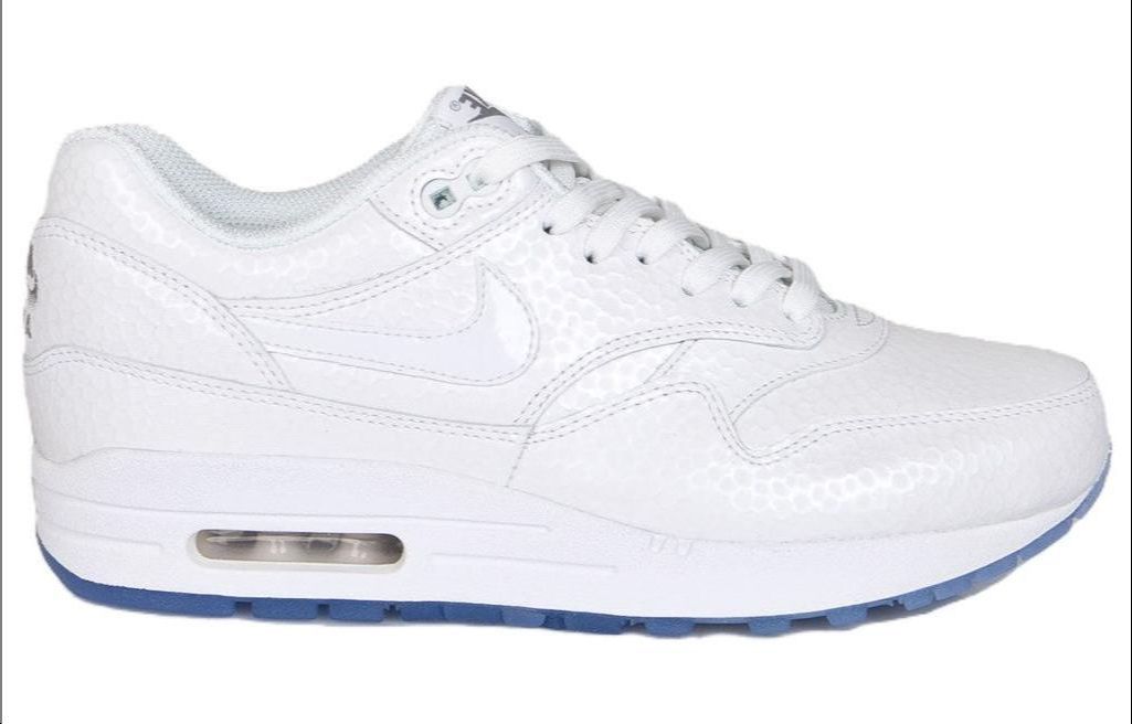 Nike Air Max 1 White Metallic Silver Ice Women’s