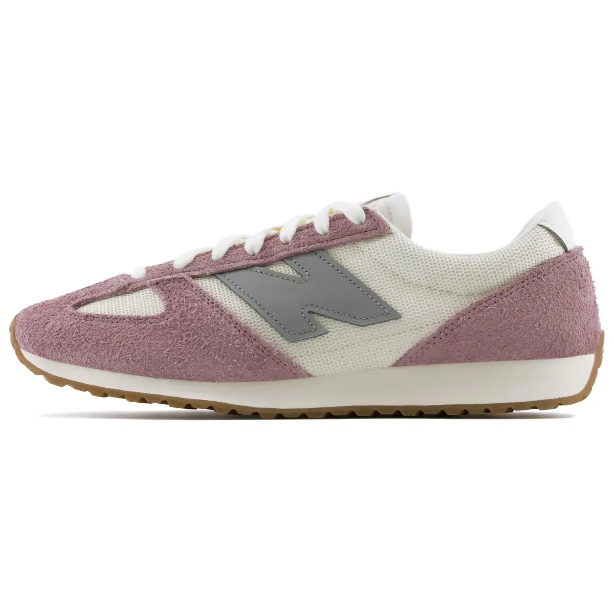 New Balance NB 471 Breathable Low top Casual Shoes Unisex Beige Purple